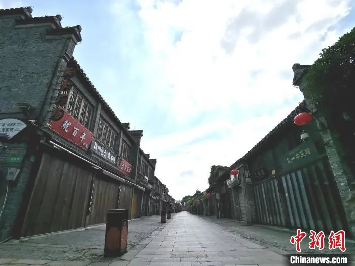 扬州东关街。 葛勇 摄 图片